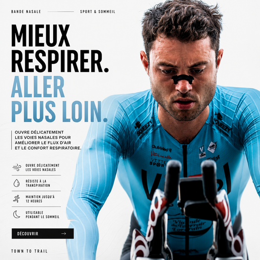 Bandes nasales pour le sport : mieux respirer pour aller plus loin